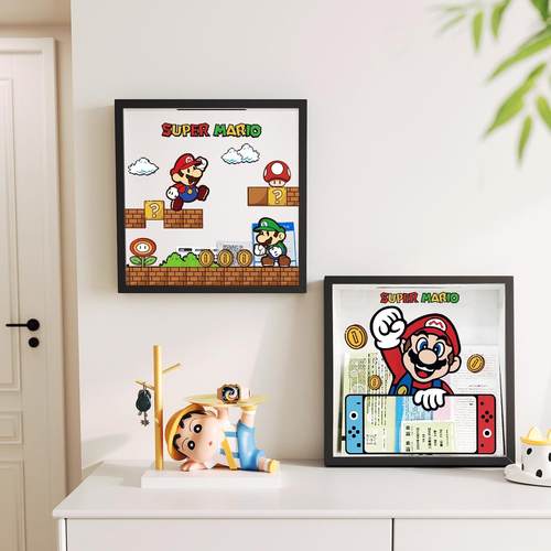 时光记忆碎片||卡通票根收纳相框