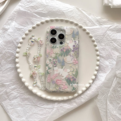 盐白茶ins春夏花簇优雅天鹅猫咪