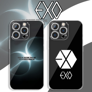 EXO手机壳苹果16pro华为pura70回归iPhone15Promax小米14周边vivo专辑OPPO应援13exoplanet海报同款x明星适用