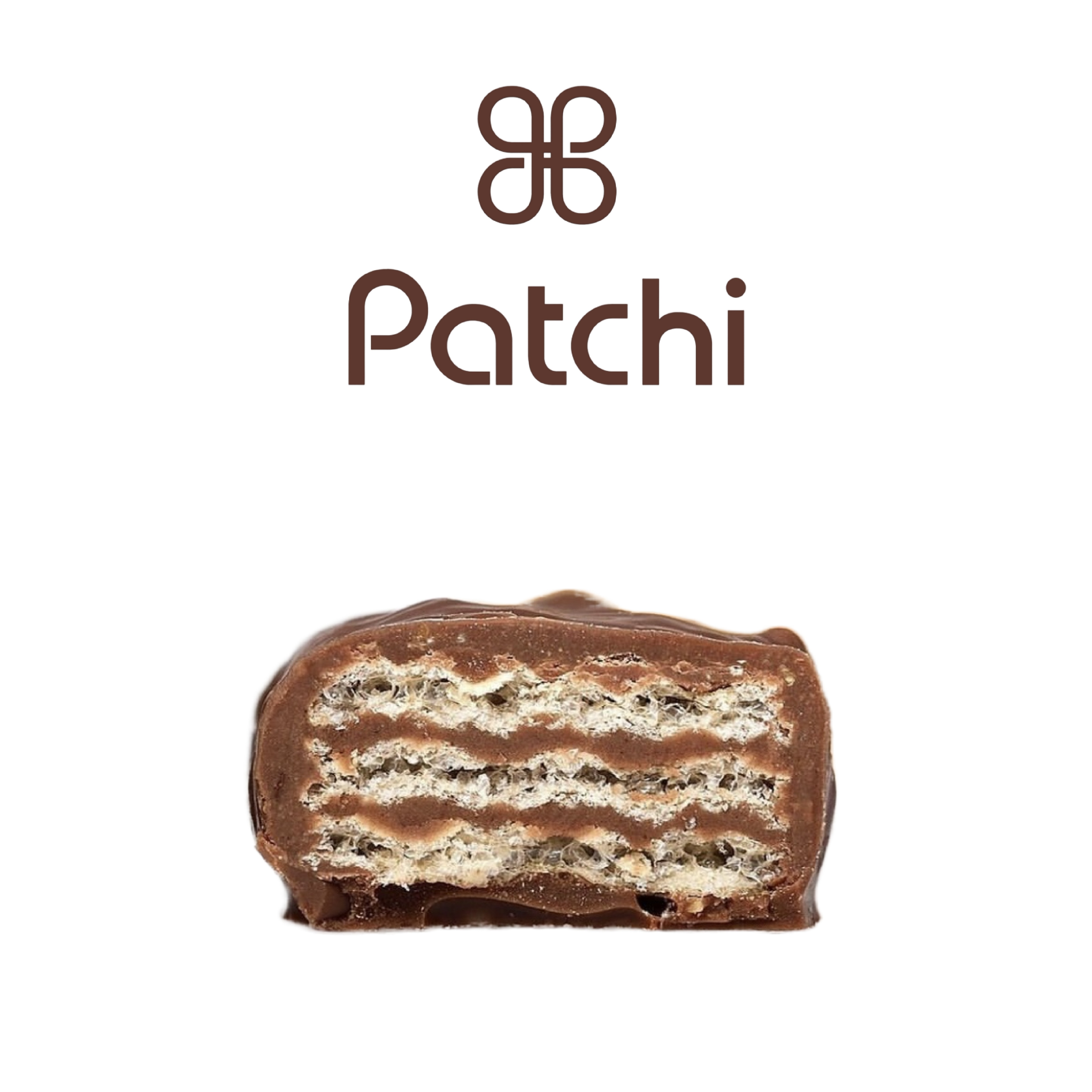【250g金色威化饼干单味巧克力 】Patchi 迪拜原装进口纯可可脂