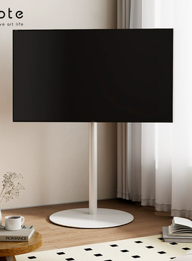 CABTE电视机移动支架客厅小户型落地推车适配40-75英寸简约艺术架