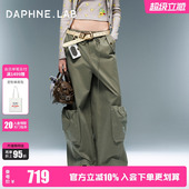 裤 阔腿工装 时尚 休闲大口袋抽绳休闲裤 DAPHNELAB 工装 26SS