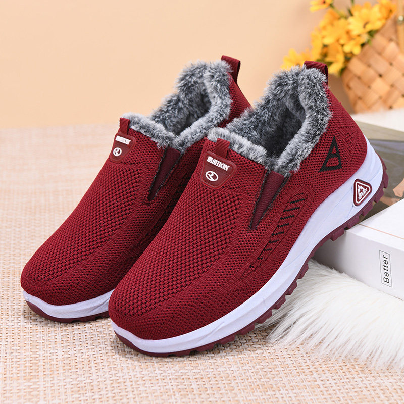 冬季老北京棉鞋女加绒保暖妈妈鞋休闲防寒老人奶奶鞋棉靴加厚防滑,女鞋,棉鞋,淘宝优惠券,粉丝福利购,淘宝优惠卷