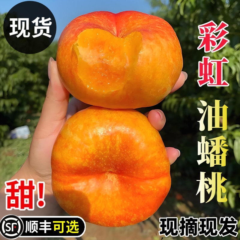 【热卖推荐】彩虹油蟠桃！甜！
