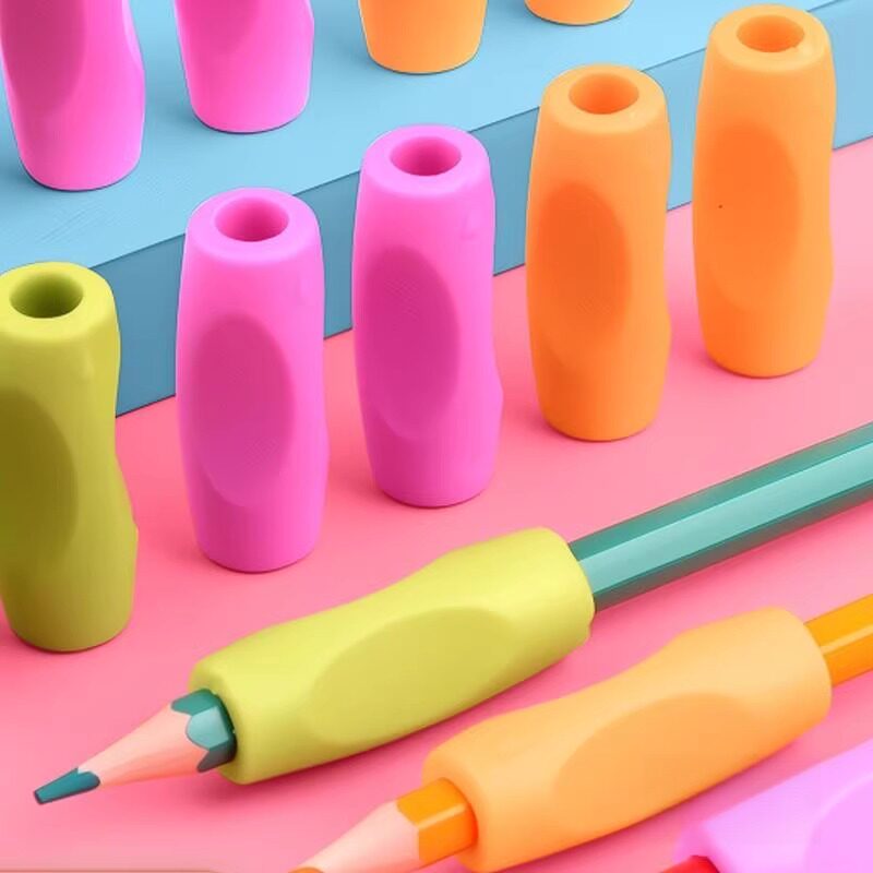 小学生握笔器幼儿园宝宝学姿握笔套软胶铅笔套纠正握笔姿势矫正器
