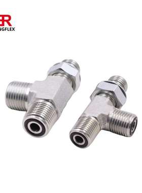 sae520428 fs6804 r5olo 4716ORFS外螺o型圈平面密封AFFO主支三通