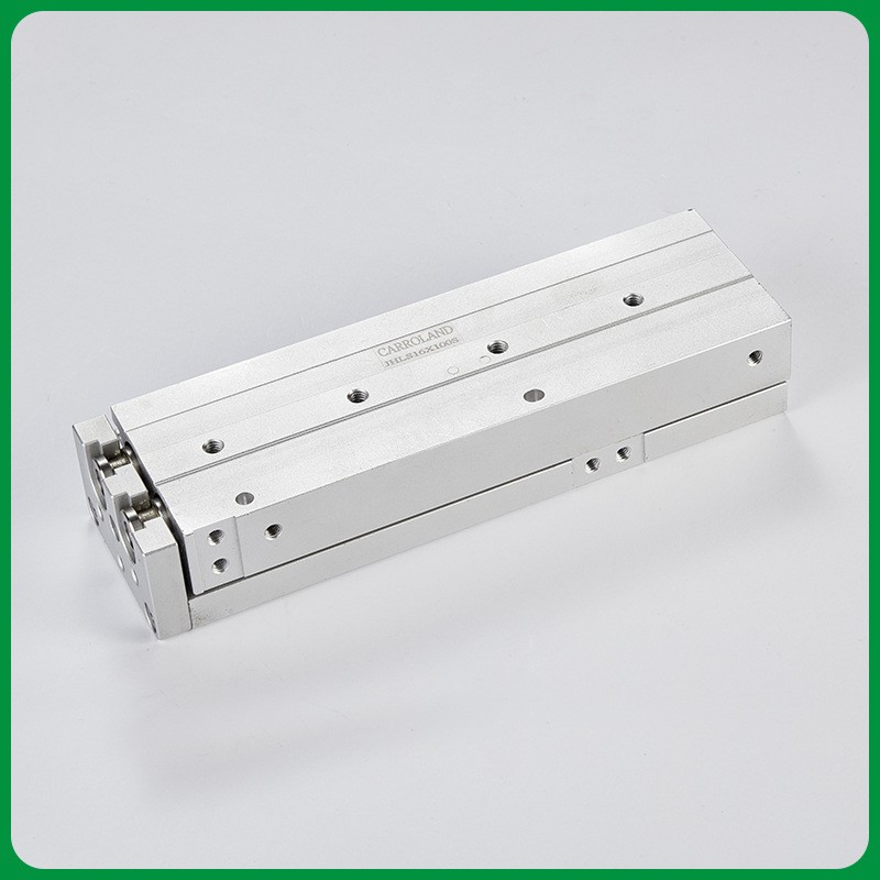 JHLS12系列双作用双轴双活塞杆气动滑台气缸 缸径12mm行程10-100