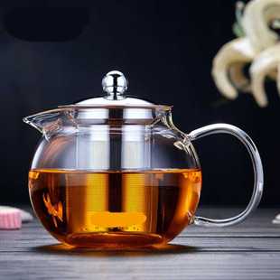 玻璃茶壺加厚泡茶壺茶水分離不銹鋼過濾大容量單壺耐熱家用煮茶壺