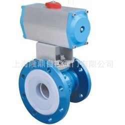 中隆鼎控供应FQ641F46型气动衬氟放料球阀 FQ941F电动气动放料阀