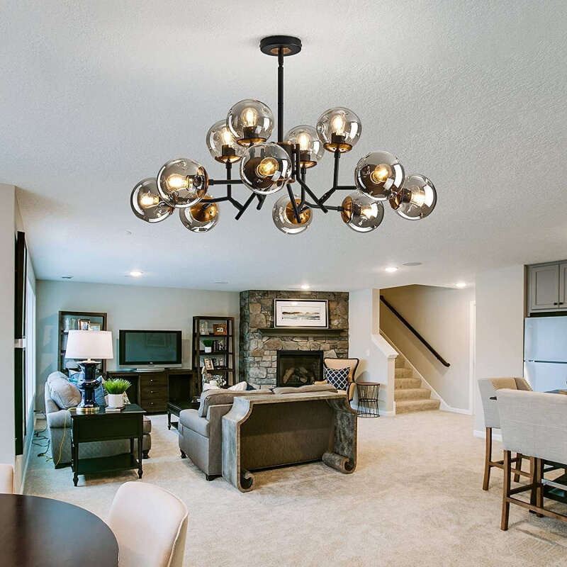 复古极简北欧吊灯现代客厅个性卧室餐厅灯轻奢简约家用高级感吊灯