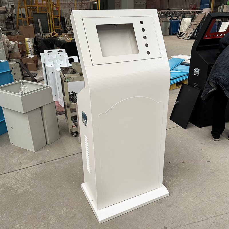 配电箱电箱plc触摸屏控制柜落地式电柜水肥机控制箱斜面操作台