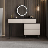 梳妆台卧室简约化妆台多功能带灯梳妆柜小户型化妆桌梳妆台