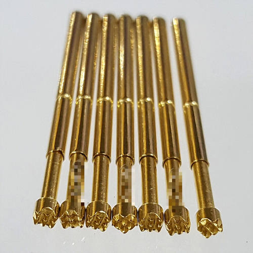梅花探针镀金针金色顶针PA125-H爪梅花针2.5MM镀金探针（50支）