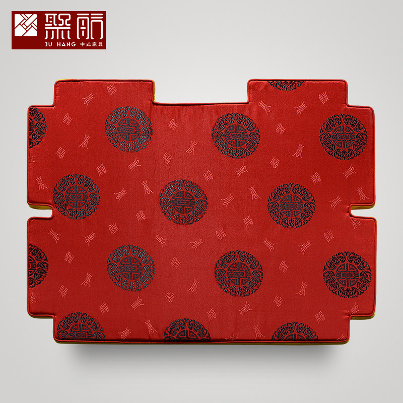 红木家具坐垫沙发垫防滑海绵垫椰棕垫实木椅子R软包靠垫抱枕可定