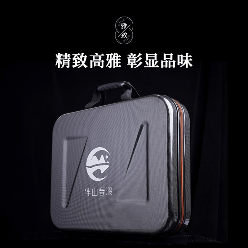 多功能方形硬壳鱼护包手提收纳鱼袋钓鱼K包防水加厚野钓便携渔具