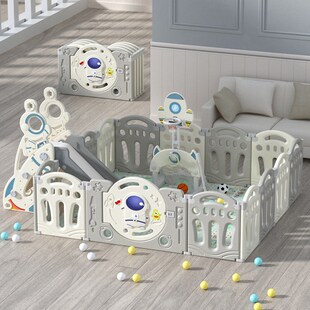 爬爬垫婴儿专用围栏一体室内家用宝宝安全可折叠儿童客厅游乐园