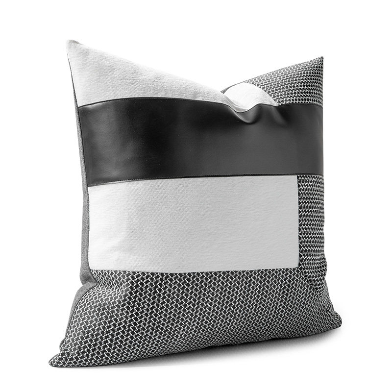 新中式样板房沙发抱枕靠垫套不含芯办公室装V饰轻奢腰靠枕