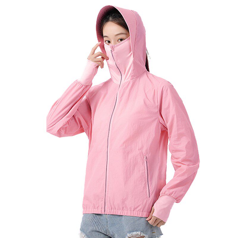 防暑降温制冷空调服夏季防晒钓鱼轻薄透气L男女款充电带风扇皮肤