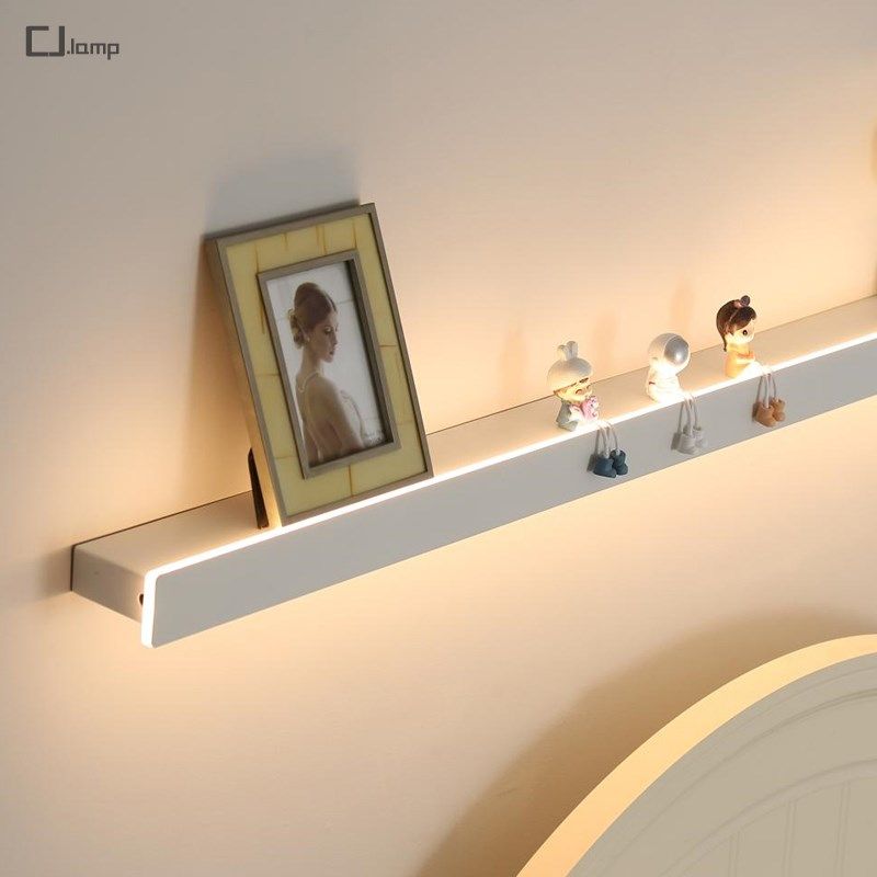 极简壁灯床头灯卧室长条北欧2024新款免布线护眼主卧线条背景墙灯,家装灯饰光源,壁灯,淘宝优惠券,粉丝福利购,淘宝优惠卷