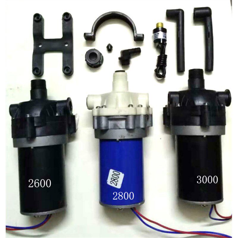 农用12V24V喷雾泵2800 2600 3000高压隔膜泵打药泵.自助洗车泵