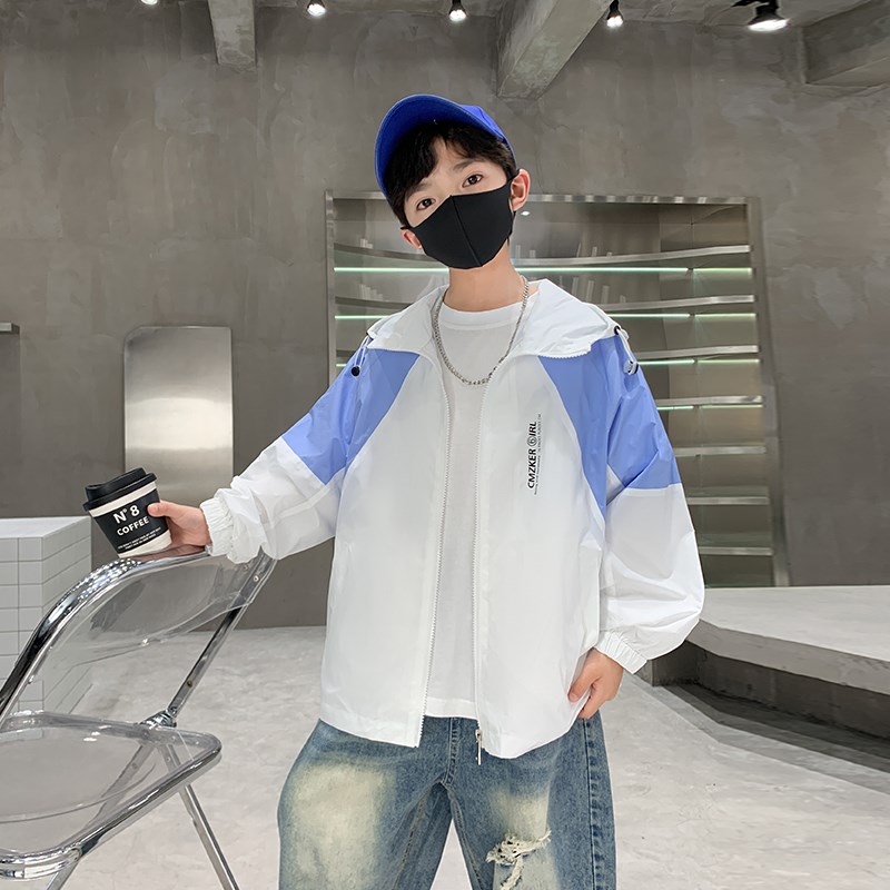 儿童防晒衣男童夏装2025新款儿童装夏季轻薄款防晒服外套男孩夏款