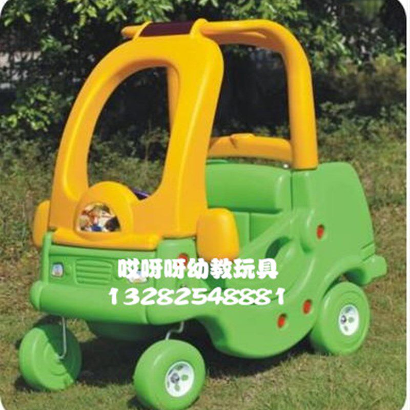 儿童幼儿园 塑料玩具公主车 小房车 金龟车 扭扭车 助力学步车