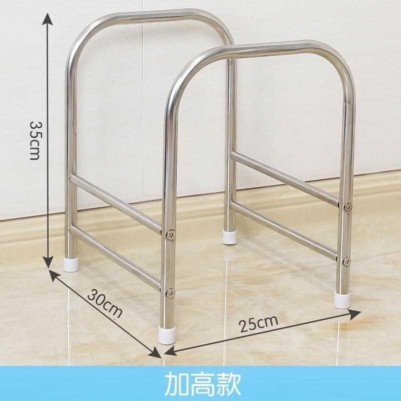 脸盆收纳架不锈钢卫生间置物架厕所浴室J放脸盆架子落地式洗澡盆