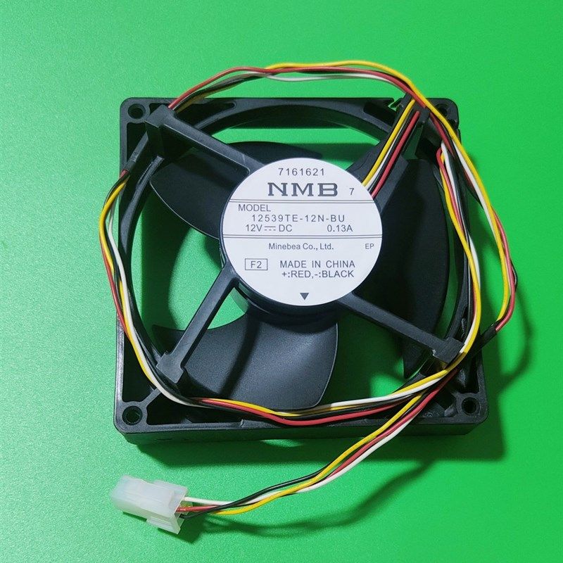 适用冰箱 12fV 防水风扇12539TE-12N-BU 0.13A 超静音风扇
