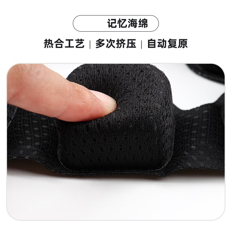 新型式头盔内衬垫高强抗压迅速回F弹魔术贴吸汗海绵垫配件钢盔