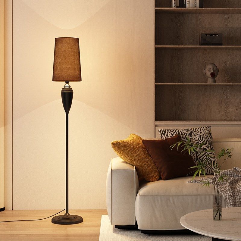 高级感落地灯客厅卧室床头法式中古美式复古氛围现代沙发边角台灯
