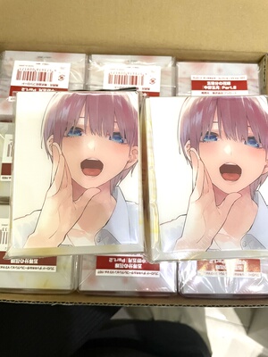 中野一花 武士道牌盒卡盒 五等分的花嫁新娘 卡牌收纳盒周边ws