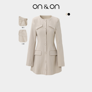 收腰简约气质通勒西装 ON＆ON 韩系时尚 新款 外套女 安乃安2025冬季