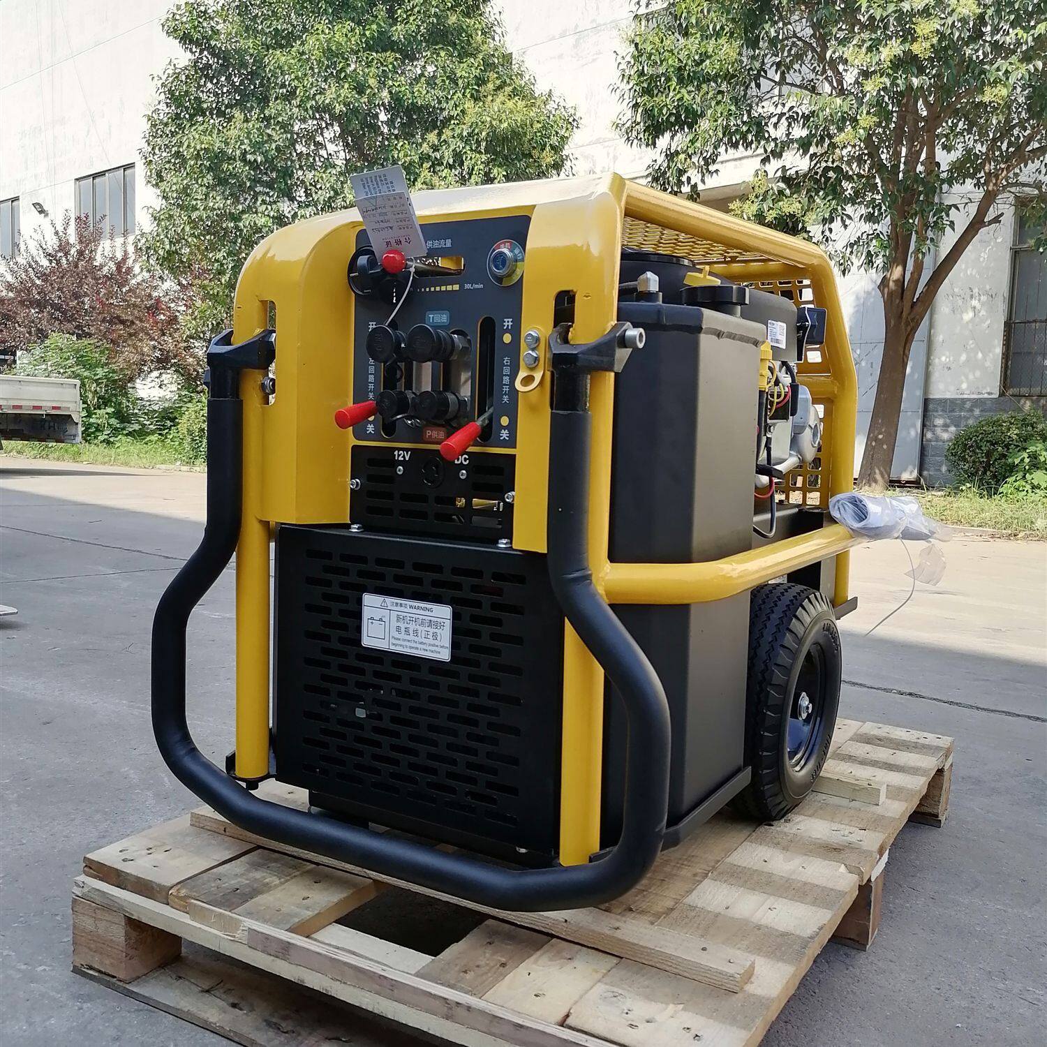 双回路液压动力站 30马力室外作业便携式液压动力站 百利通发动机