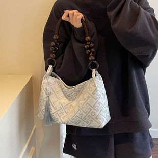 包包女士新款 小众腋下包 中式 单肩手提包托特包气质大容量原创时尚