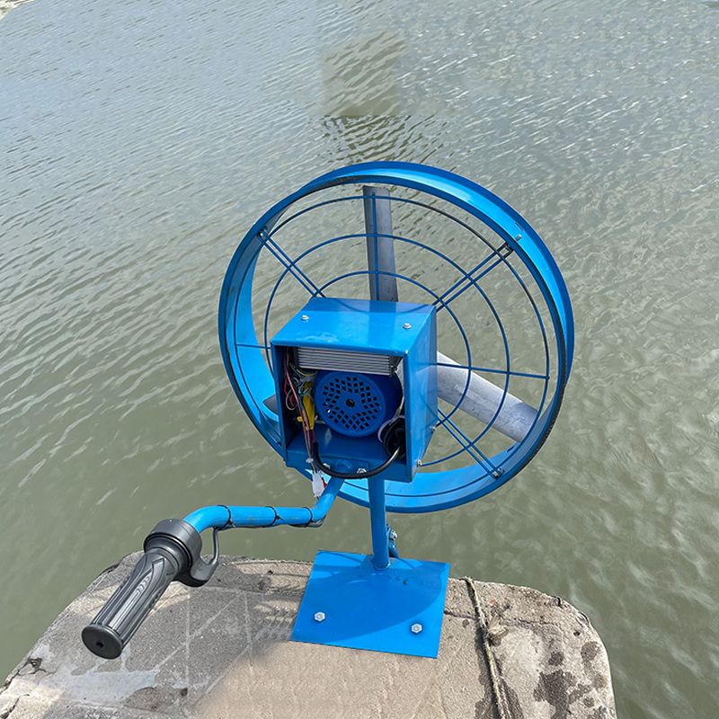 48伏电动风力挂浆机船外