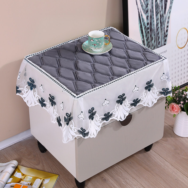 床头柜罩盖欧式防滑多用盖巾万能盖布巾盖布桌布防尘蕾丝防尘罩,居家布艺,床头柜盖布,淘宝优惠券,粉丝福利购,淘宝优惠卷