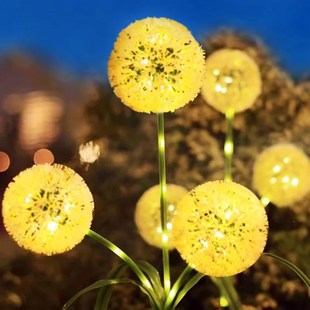 饰蒲公英草坪地插灯防水 太阳能庭院灯户外家用花园院子别墅室外装