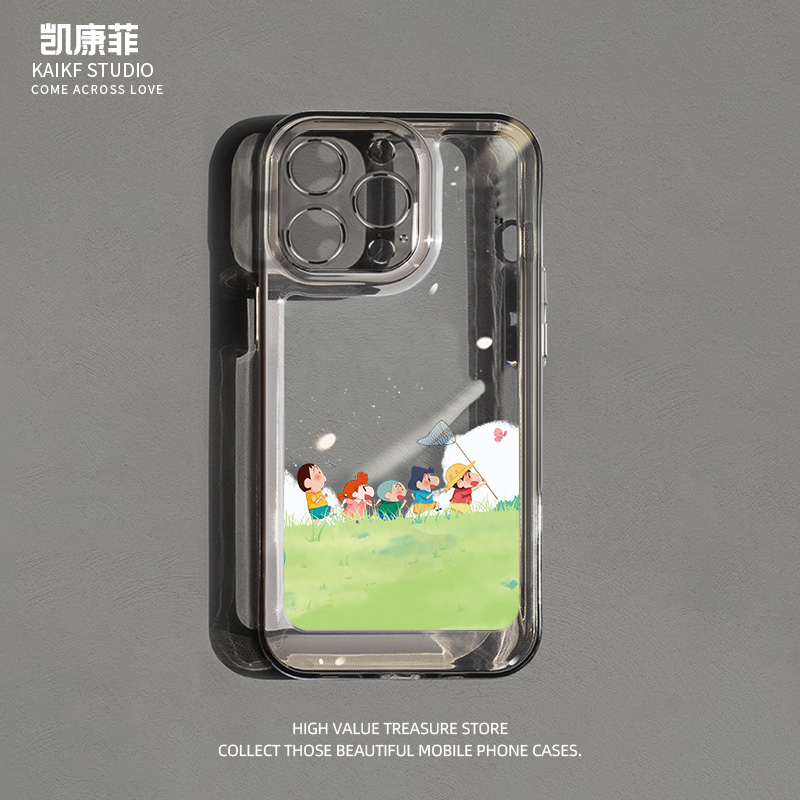 蜡笔小新苹果高端新品手机壳
