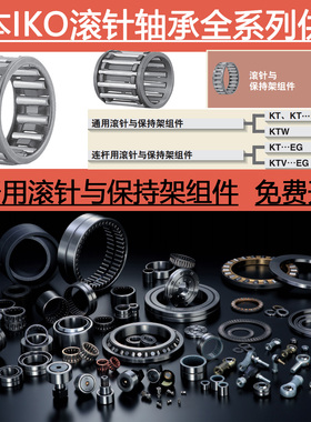 日本进口IKO连杆用滚针保持架组件轴承KT8128 121610 152010 EGB2