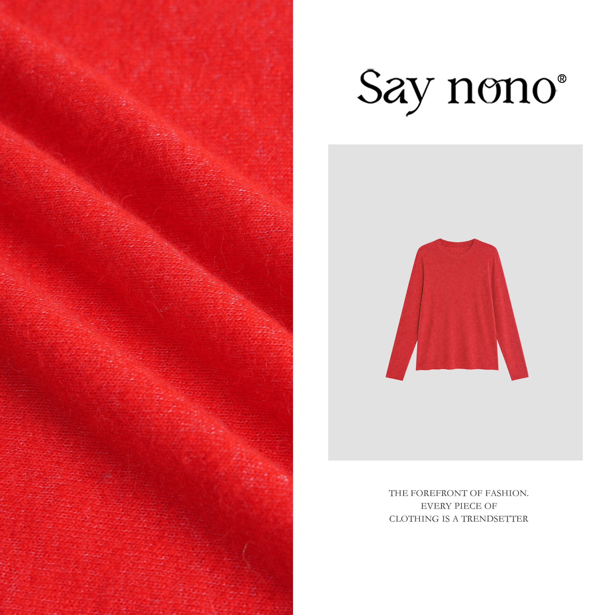 懒猫nono/Saynono【毛针织衫