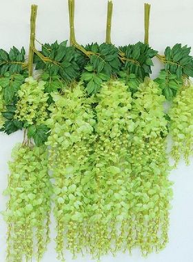极速1 aSET 12pcs 110 Cm  Artificial Silk Wisteria Fake Garde