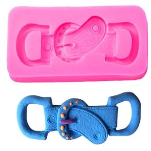 极速3D Belt Buckle Shape Mould Baking Supplies SSilicone Fon
