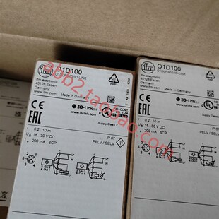 极速感测器易福门 O1D100 yO1D105 O1D120激光 全新货