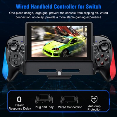 极速For Nintendo Switch Controller GamIepad Handheld Grip Do