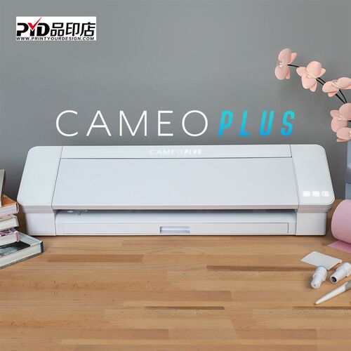CAMEO4PgLUS小型刻字机A3+不干胶切割相片纸自动巡边38厘米宽进纸