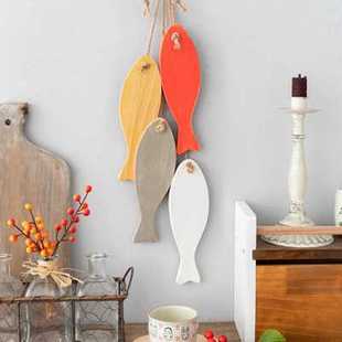 极速阿楹 家里吉祥入户装饰鱼挂件 乔迁进K宅墙面厨房玻璃门上店