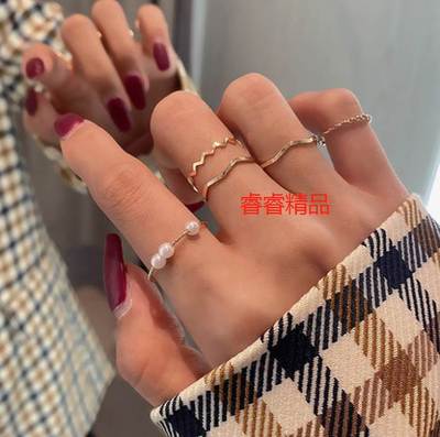 极速hot sale rinlg fashion index finger knuckle tail rings 1