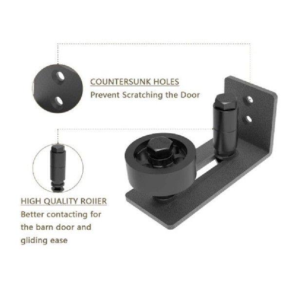 极速Heavy Duty Slioding Barn Door Floor Guide,Adjustable