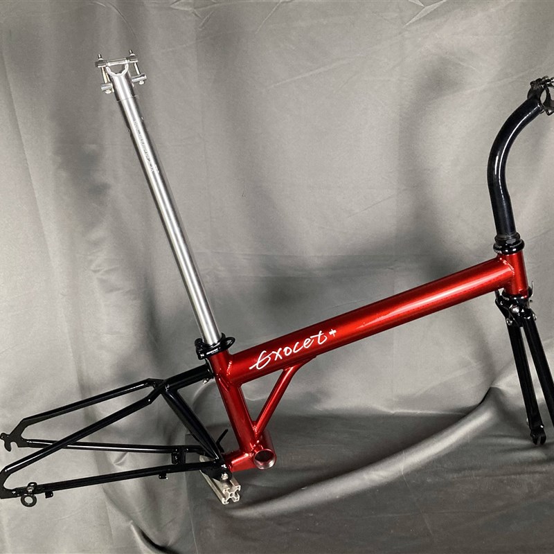 极速飞鱼+ 406 451 摺叠自行车架 公路 竞速 R旅行 定制【八十大