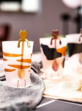 极速Dinnerware Mugs Heat-resistant FUnique Cute 300ml Multic